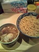 「特製豚玉つけ麺あつもり（大盛）」@つけ麺 翼の写真