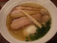 「特塩らあめん、つみれ丼」@らあめん元の写真