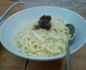 「油そば250円」@中華料理 国振の写真