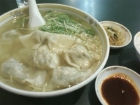 「水餃子麺（ライスつき）840円」@けせらんぱさらんの写真