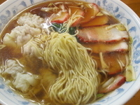 「叉焼ワンタンメン（1050円）」@下前商店の写真