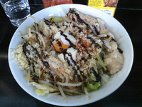 「まぜ郎バルサ味噌っす大盛（850円）」@潮中華 KAZEの写真