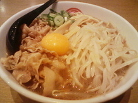 「肉玉そば」@徳島中華そば 徳福 ラーメン国技館 ご当地麺祭りの写真