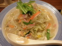 「野菜たっぷりちゃんぽん（650円）」@長崎ちゃんぽん リンガーハット 大森店の写真