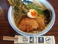 「ゆず塩麺（まろ）+炙りチャーシュー」@AFURI 原宿店の写真