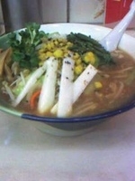 「野菜ラーメン 800円」@上州ラーメン 風っ子大将の写真