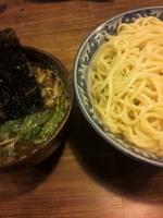 「醤油つけ麺 ￥800 クーポン味玉」@麺屋 翔丸の写真
