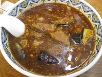 「麻婆茄子ラーメン840円（メルマガ特典で640円）」@中国ラーメン 揚州商人 新松戸店の写真