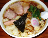 「ワンタンメン （￥750）」@手打ちラーメン みうらの写真