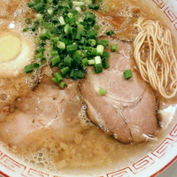 「パートⅡ（博多麺・粉落し）￥700」@だるま大使 本店の写真