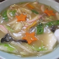 「雄星ラーメン・大盛り 750円」@さやま食堂の写真