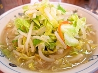 「野菜ラーメン（650円）」@中華団欒食堂 りんりんラーメンの写真