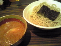 「火山つけ麺あつもり（870円）」@縄麺 男山の写真