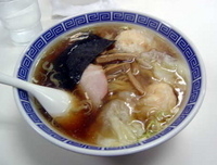 「ミックスワンタンメン」@支那そば いしはらの写真