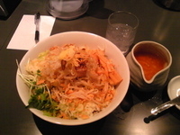 「まぜそば大盛（850円）にんにく抜き+かつお粉（コール）」@つけめんTETSU 高円寺店の写真