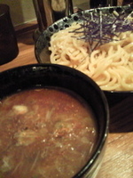 「醤油つけ麺（中）」@麺食堂 杉本商店の写真