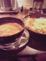 「つけ麺並（出汁ご飯付き）」@時屋の写真