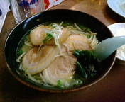 「塩チャーシュー￥840」@くるまやラーメン 杉戸店の写真