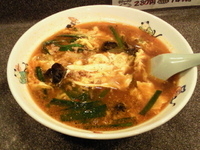 「タンタンメン+餃子」@天龍 マリナード店の写真