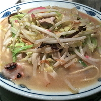 「ちゃんぽん（￥900）」@らあめん英 本店の写真