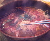 「カルビー麺（中華麺）900円」@韓韓麺 竹ノ塚店の写真