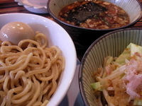 「つけ麺（300g）（+味玉）」@ラーメン・つけ麺 笑福 大阪西中島店の写真
