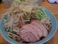 「えぼし麺・ヤサイマシ（600円）」@えぼし麺 菜良の写真