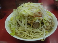 「小豚ダブル（850）」@ラーメン二郎 ひばりヶ丘駅前店の写真