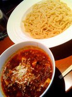 「四川麻婆つけ麺（あつもり） 800円」@ChineseDining 龍の子の写真