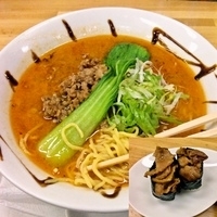 「担々麺+豚丼にぎり 850円+250円=1,100円」@ラーメンのみすゞの写真