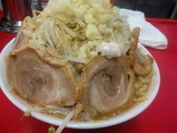 「ラーメン大+ブタW」@ドン-キタモトの写真