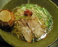 「海老薫琥珀麺 750円」@天雷軒 中野の写真