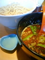 「焦がしつけ麺（あつもり）」@麺匠 喜楽々の写真