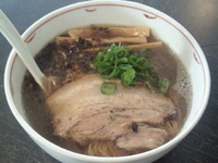 「醤油煮干らぁ麺」@麺や Bar 渦の写真