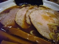 「チャーシューらぁ麺（1000円）+半ライス（150円）」@麺道 GENTENの写真