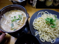 「鉄鍋みそつけ麺（中・GON太麺）」@麺屋 游柳の写真