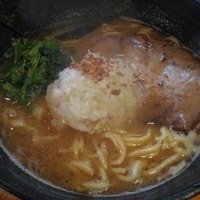 「濃厚鶏白湯麺800円」@らーめん処 ○はの写真