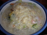 「チャンポンメン(730円)半ライス(100円)」@中華料理 大新楼の写真