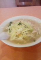 「タンメン（500円）」@中華料理 廣新の写真