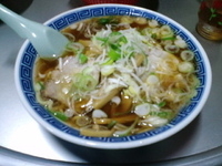 「中華そば 600円」@駅前ラーメン ひげ 屋台店の写真
