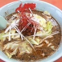 「黒胡麻坦坦（期間限定、麺固め、辛口） ￥780」@ラーメン山岡家 ひたちなか店の写真