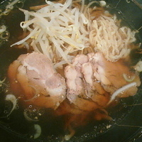 「正油チャーシューメン（麺硬め）¥600」@羅麺屋敷の写真