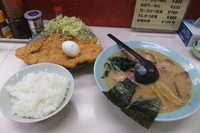 「チキンカツ&ラーメンセット」@彩香の写真