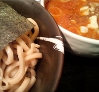 「夜の部18:00～30杯限定 豪腕辛味噌つけめん（麻婆豆腐）85」@豪腕味噌 ザ・マグナムハウスの写真