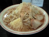 「らーめん【脂多め にんにく】」@らーめん大 東小金井店の写真