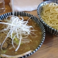 「とろ魚介野菜つけそば・大盛り 850円」@つけそば専門店 楽庵の写真