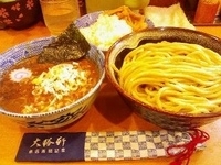 「つけめん+ライス」@中華蕎麦 とみ田の写真