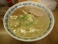 「塩ラーメン」@名水ラーメン 厚別店の写真