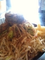 「ラーメン+野菜」@自家製麺 キリンジの写真