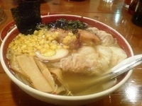 「雲呑麺 全部のせ [塩・980円]」@広州市場 五反田店の写真